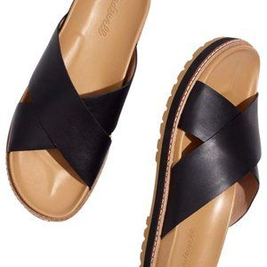Madewell The Dayna Lug Sole Slide Sandal